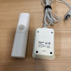 【中古】Panasonic FAX付電話 KX-PW320-W 電話機 送料無料 おたっくす 子機の画像