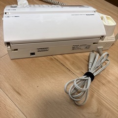 【中古】Panasonic FAX付電話 KX-PW320-W 電話機 送料無料 おたっくす 子機の画像