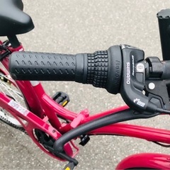 【値下げしました】シマノ製6段ギア付き26インチ折りたたみ自転車　シティサイクル　　の画像