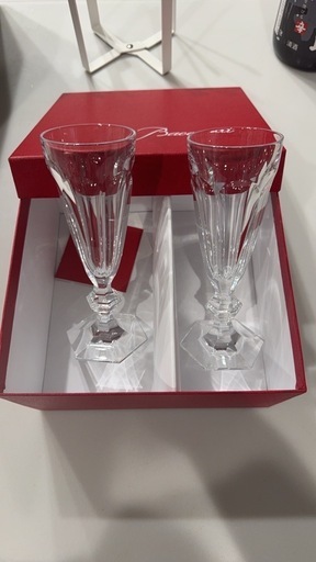 バカラ　シャンパングラス　アンクール　シャンパンフルート