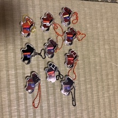 競馬　サラブレッドコレクション　アクリルキーホルダー　の画像