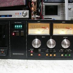 ＴＡＳＣＡＭ 業務用カセットデッキ　１１２ 動作安定・音質良好　簡易整備済みの画像