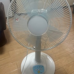 「決まりました」扇風機「リモコンあり」美品