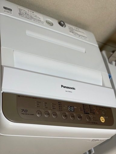 ?セール?送料・設置込み可　洗濯機　7kg Panasonic 2017年