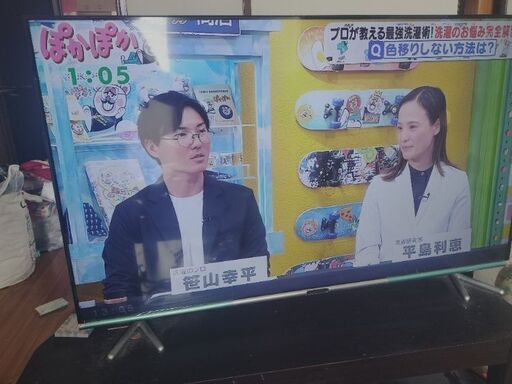 液晶テレビ50v