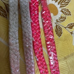 新品帯締め　ピンクからグラデーション白　いかがでしょうか？の画像