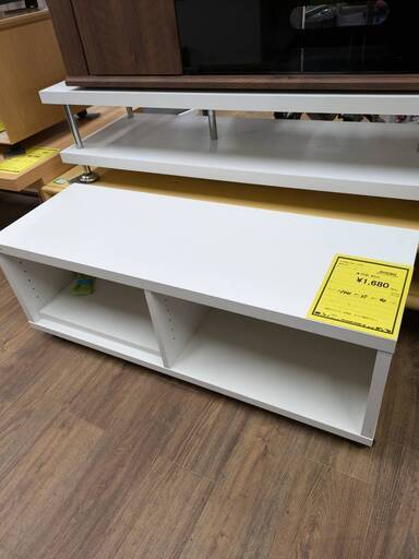 テレビ台 ホワイト 【ジャングルジャングルイズミヤ広陵店】