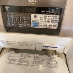 乾燥機付き洗濯機(ドタなしの土曜16〜18時に取りに来られる方限定)の画像