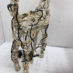 ドウシシャ イルミネーション 鹿 メロディ付き ピカピカ ライト クリスマス 冬季 インテリアの画像