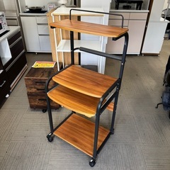 【美品‼️】便利♪ 60cm幅パソコンデスク キャスター付き パ...