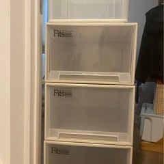 Fits収納ケースセット　ほか　大容量の画像