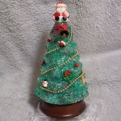 クリスマス クリスタル ライティングツリー