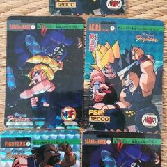 BANDAI　1994年　バーチャファイター　キラカード５枚　