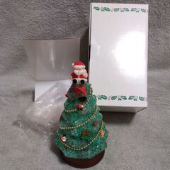 クリスマス クリスタル ライティングツリーの画像