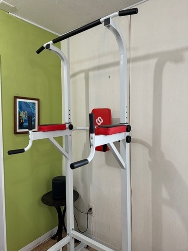 懸垂マシン✖️トレーニングベンチ