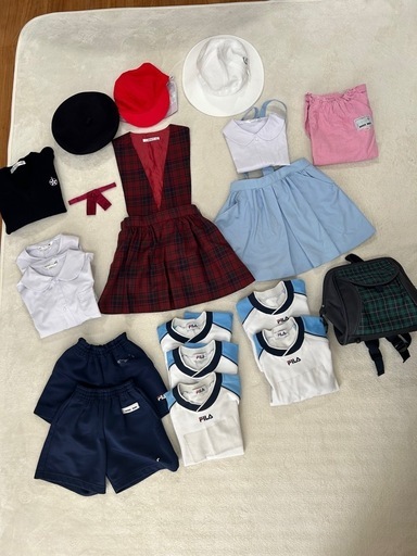 精華聖マリア幼稚園　制服　女児　110〜120