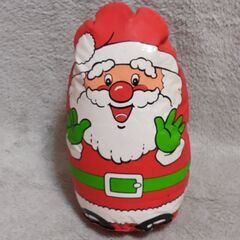 サンタおきあがりこぼし 空気ビニール人形の画像
