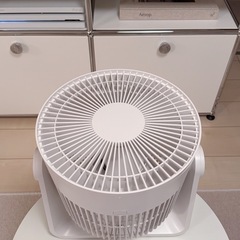 無印良品 サーキュレーター
 低騒音ファン ホワイト MJ-CF18JP-Wの画像