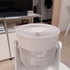 無印良品 サーキュレーター
 低騒音ファン ホワイト MJ-CF18JP-Wの画像