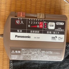 【美品】Panasonic大判ホットカーペットの画像