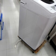 値下げ ① 洗濯機 5.0kg 2018年製 日立 NW-50B スリム＆コンパクト ホワイト 家電 HITACHI ヒタチ 苫小牧西店の画像