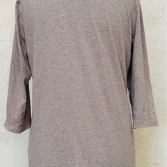 取り引き終了しましたm(_ _)mLサイズベージュ系七分丈Tシャツ の画像