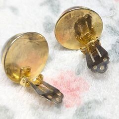 ☆イヤリング　パール系　青み色　　中古品　の画像