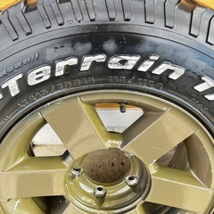 BF GOOD RICH ALL TERRAIN T/A LT245 70R16 ジムニー　三菱jeep パジェロで使用の画像