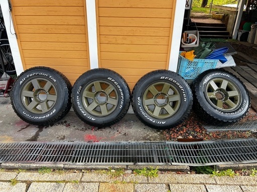 BF GOOD RICH ALL TERRAIN T/A LT245 70R16 ジムニー　三菱jeep パジェロで使用