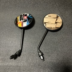 オートバイ　ミラー　正ネジ10mm　
