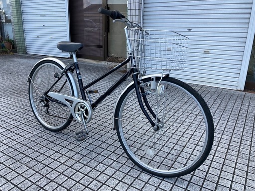 【26インチ自転車】美品❗️6段変速付❗️使用少ない❗️若林自転車　膳所店　SALE中❗️