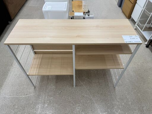★ジモティ割あり★  キッチンカウンター 明るい茶色 H86×D40×W120 クリーニング済み TJ9698