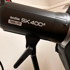 GODOX SK400II スタジオフラッシュ内蔵 Godox 2.4G Xシステム モデル撮影、物撮り最適2台価格の画像