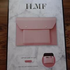♡ILMF ピンク(パソコン収納、その他小物収納)可能なレザーイ...