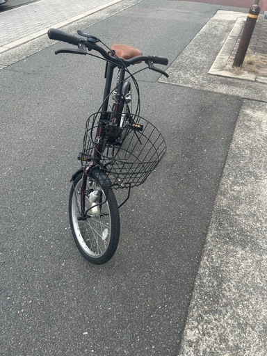 【001】折りたたみ式自転車　20インチ　