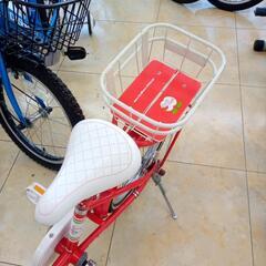 ★ジモティ割あり★ Vespa 子供用自転車 16インチ 赤・白 クリーニング済み OJ6642の画像