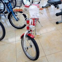 ★ジモティ割あり★ Vespa 子供用自転車 16インチ 赤・白 クリーニング済み OJ6642の画像