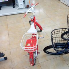★ジモティ割あり★ Vespa 子供用自転車 16インチ 赤・白 クリーニング済み OJ6642の画像