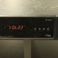 【通電OK】 CAVジャパン THRJ-120 3.1ch オーディオラック テレビボード 収納 説明書付き_MJX_B1112-J00Bの画像
