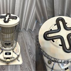 【美品・希少】アラジン・ブルーフレームヒーター（ストーブ）BF3907 ホワイト★おまけ付きの画像