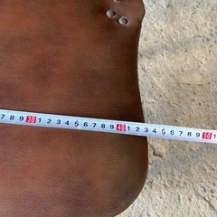 木製　レトロ椅子の画像