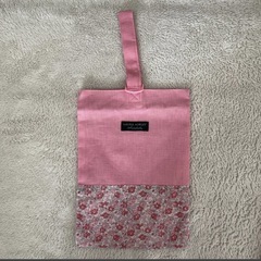 ローラアシュレイ レッスンバック・シューズケースの画像