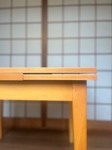 無印良品 ダイニングテーブル エクステンション 