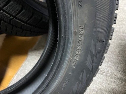 バリ溝冬タイヤ‼️軽自動車サイズ！スタッドレス