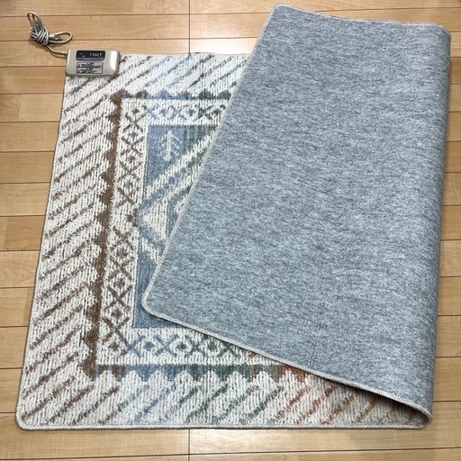 【受け渡し者決定】 電気カーペット　ホットカーペット 約109cm×179cm 【約1.5畳】