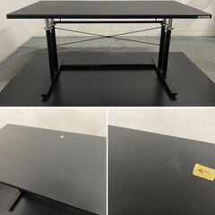Bauhutte/バウヒュッテ ゲーミング7点セット デスク/ワゴン/シェルフ/マット/スクリーン eスポーツ PC 昇降 中古家具 店頭引取歓迎 R8825の画像
