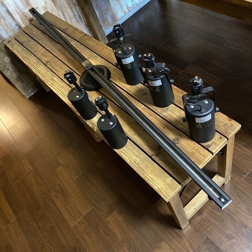 【中古】無印良品　スポットライト5点