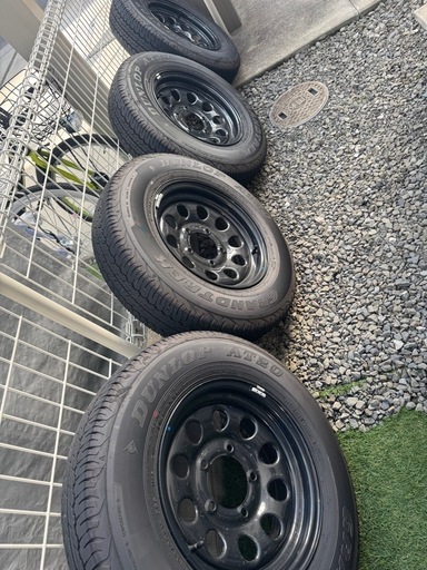 jb74シエラ純正鉄ホイール5本