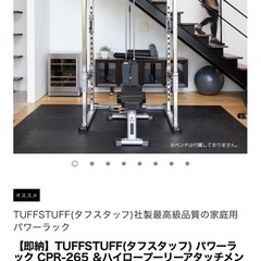 TUFFSTUFF(タフスタッフ)パワーラック一式　の画像