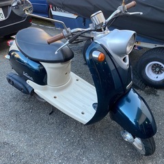 YAMAHA ビーノ　2サイクル　原付　メットイン　スクーター　...